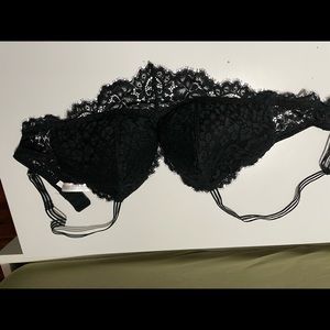XL Bralette black lace